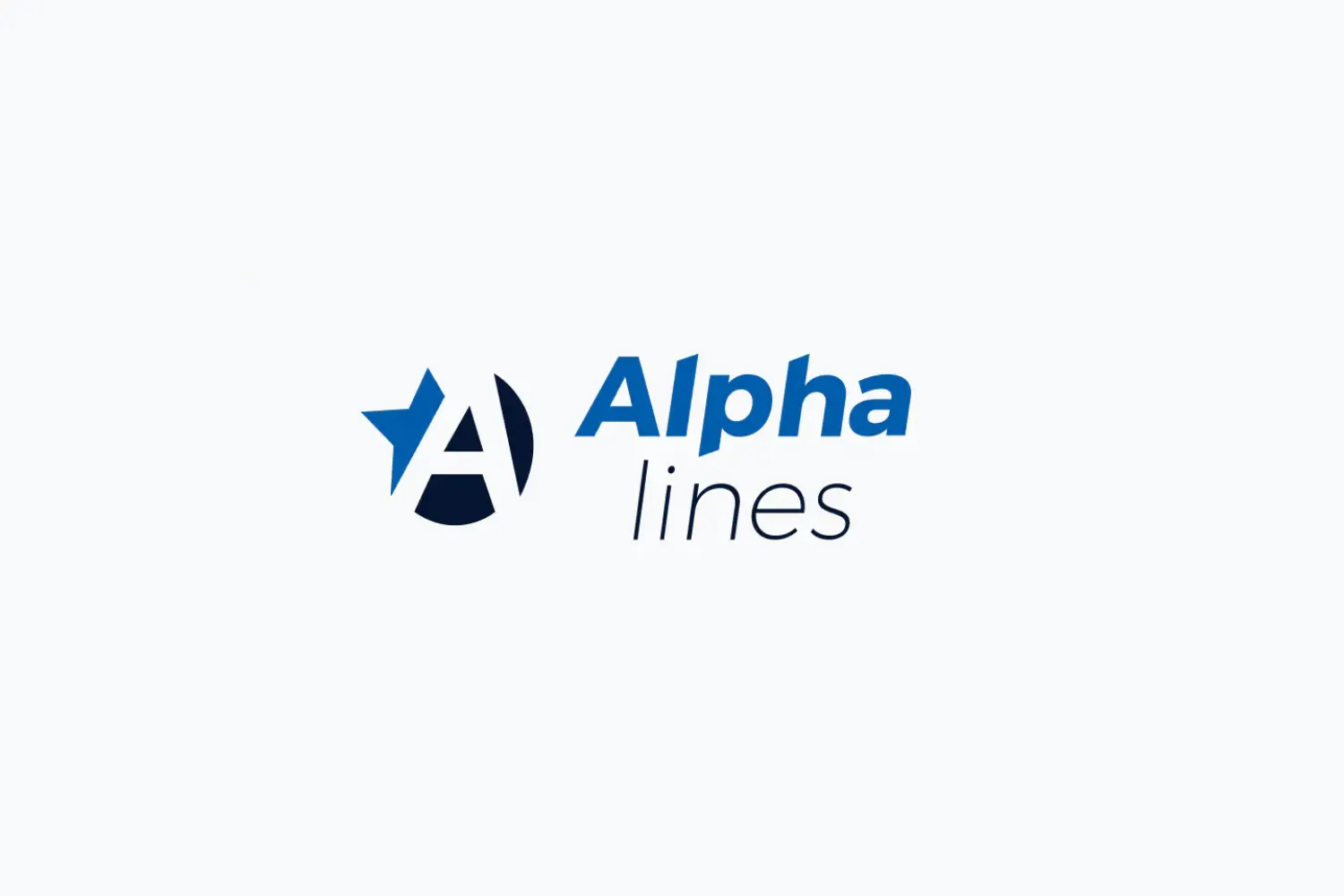 Logo der Reederei Alpha Lines